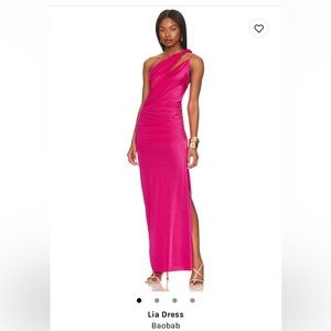 Baobab Lia dress in fucsia